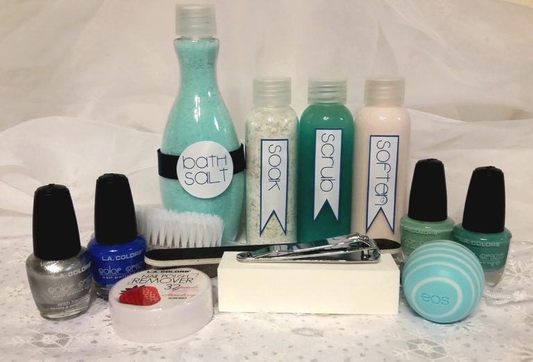 DIY Spa Jars with Printable Labels | Mommy of a Princess by Kayla Peloquin