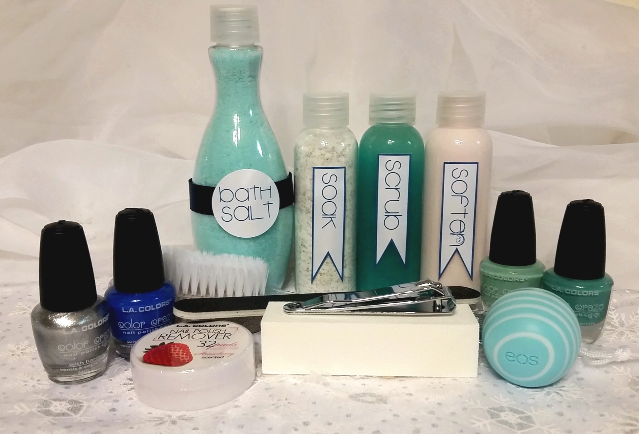 DIY Spa Jars with Printable Labels | Mommy of a Princess by Kayla Peloquin