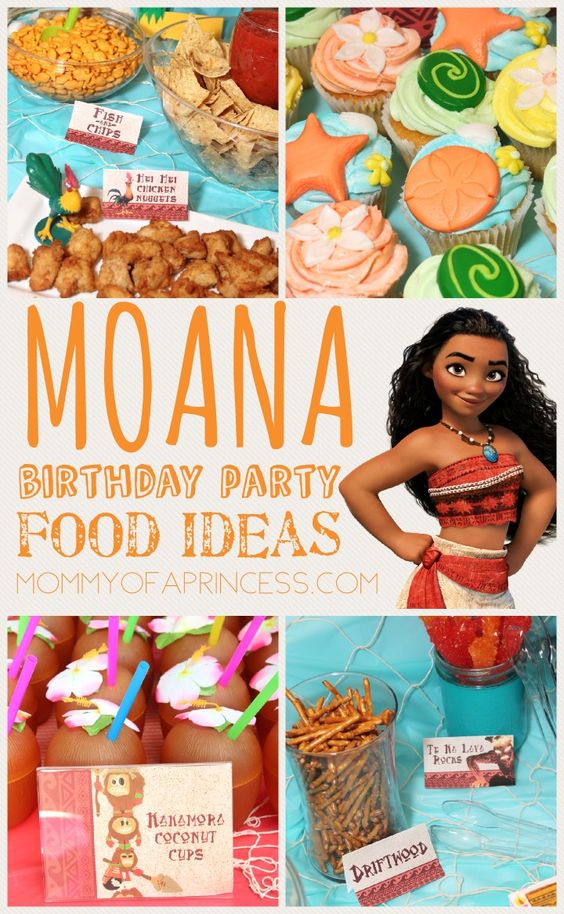 Moana Birthday Party Ideas Pinterest