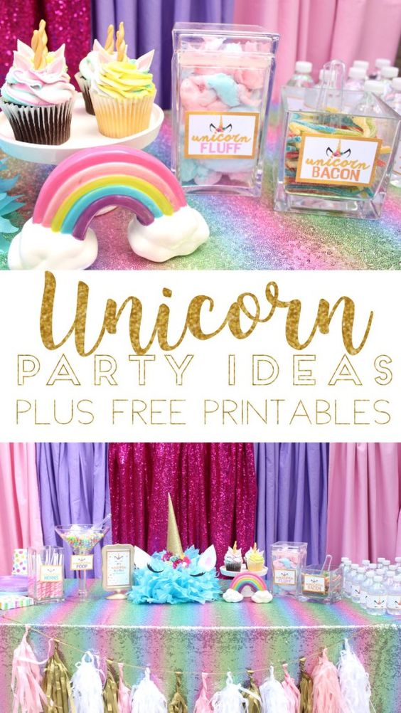 Pinterest Unicorn Birthday Party