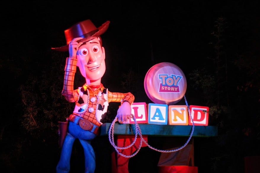 Toy Story Land After Dark