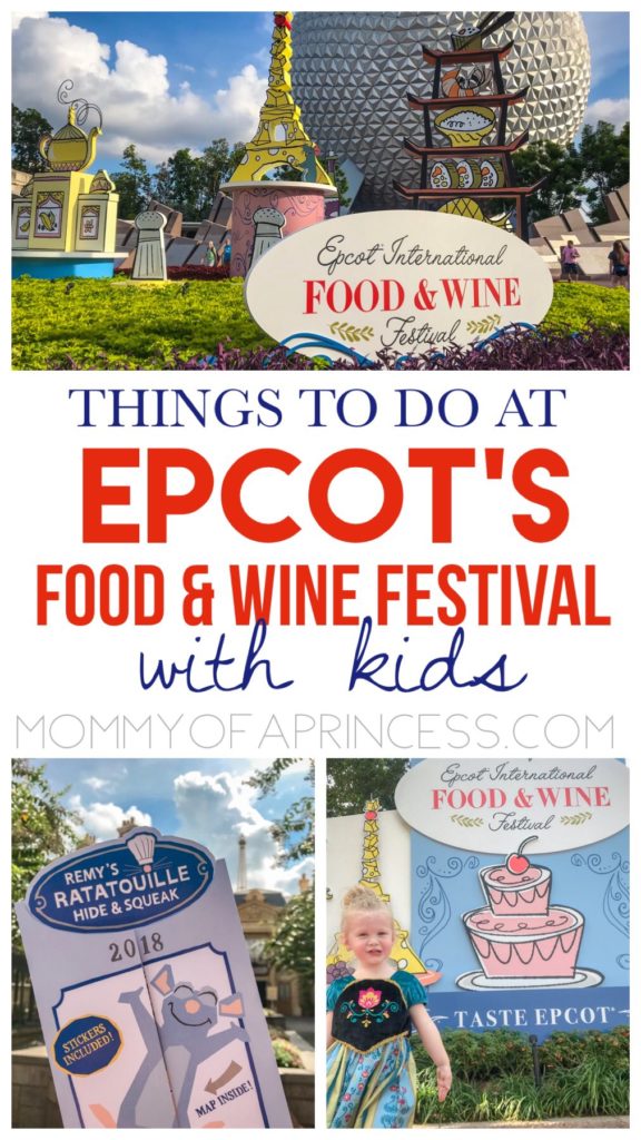 Things to do at 2018 Epcot Food and Wine Festival with kids