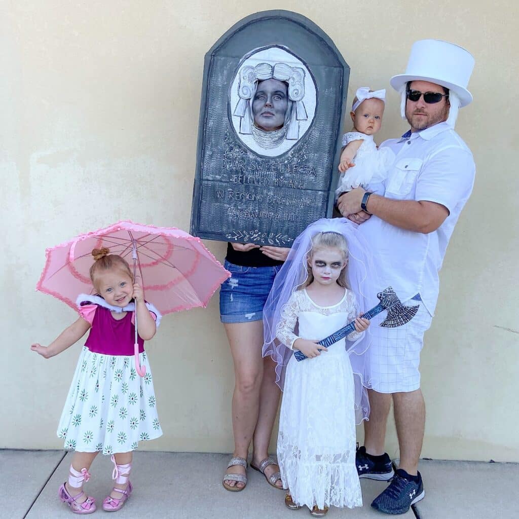 Haunted Mansion DIY Halloween Family Costume