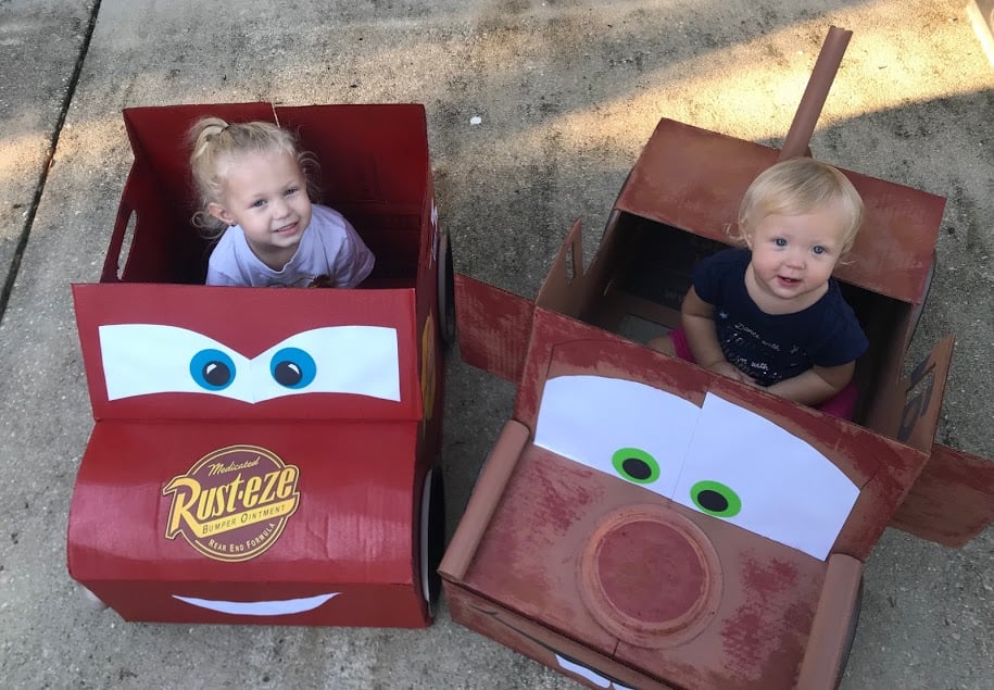 Cars DIY Halloween Costume, Disney Family Halloween Costumes