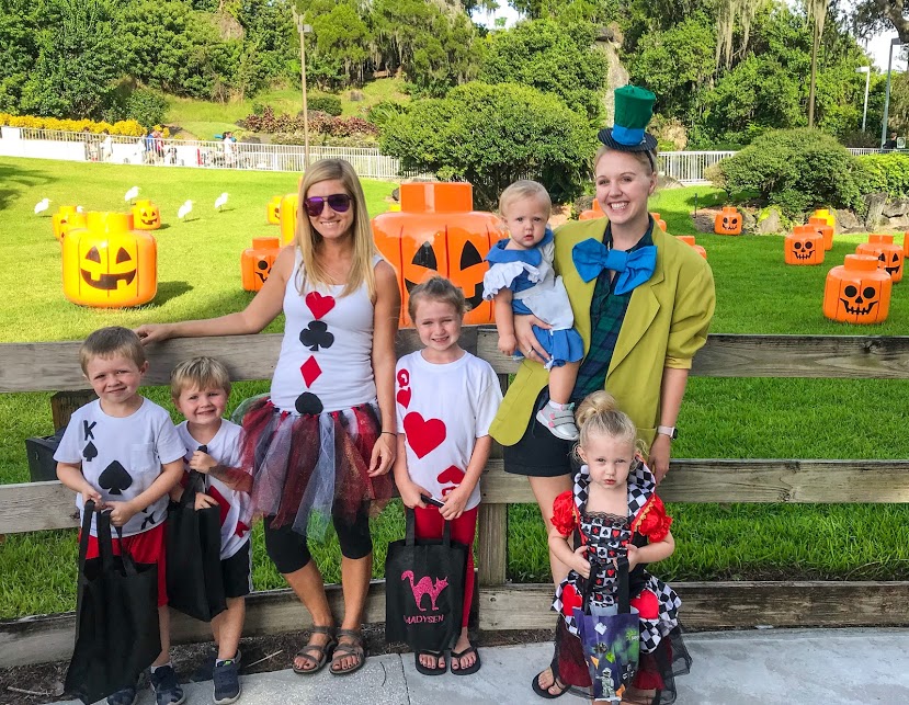 Alice in Wonderland Disney Family Halloween Costumes