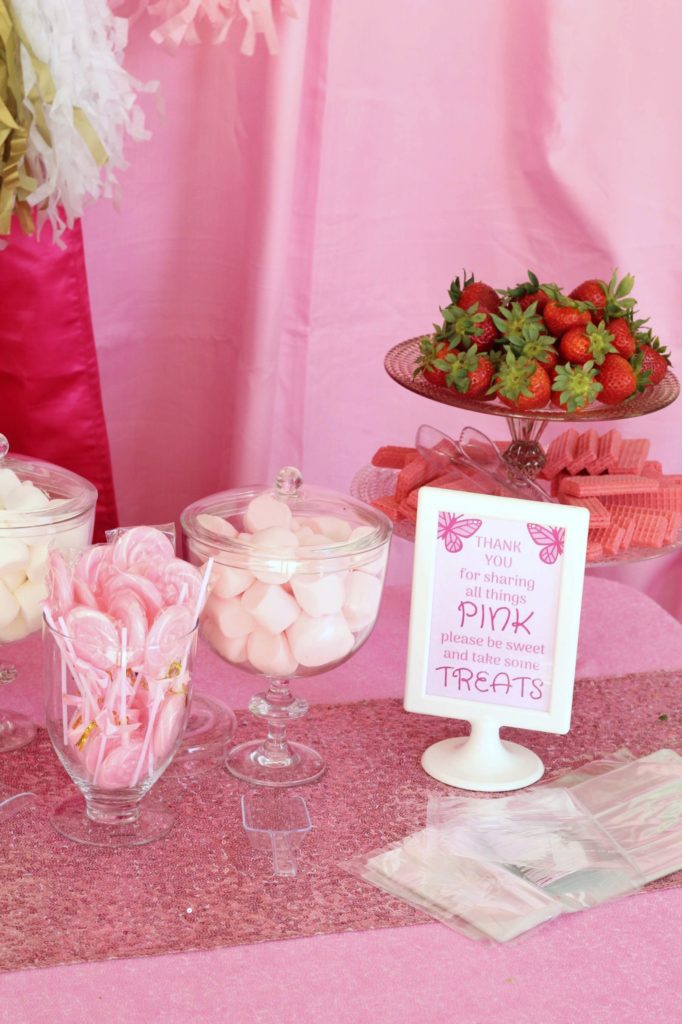 Pinkalicious Pink Candy Food Ideas