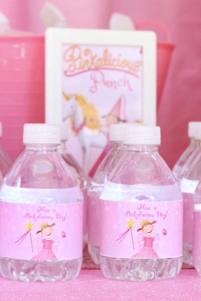 Pinkalicious Water Bottle Labels Free Printable