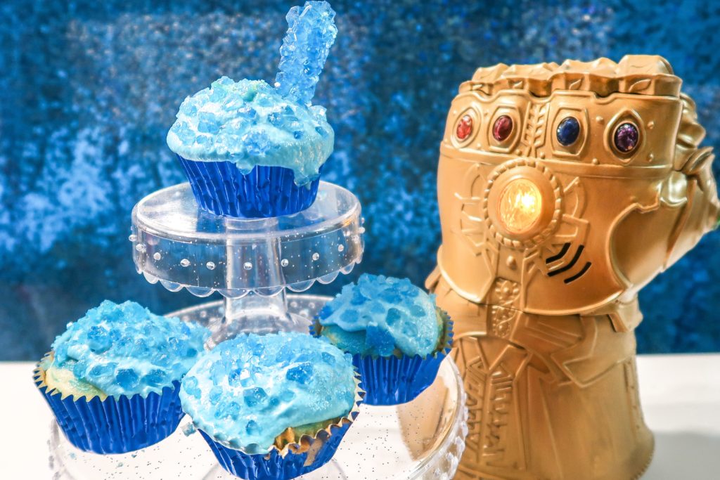 Avengers Tesseract Cupcakes