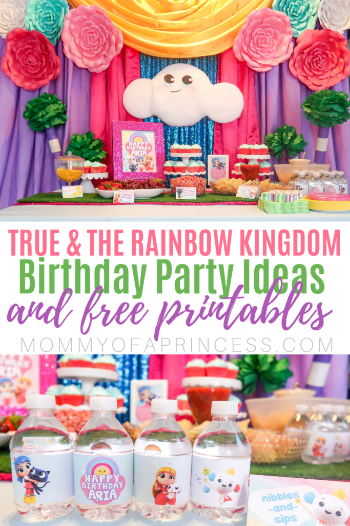 True and the Rainbow Kingdom Birthday Party Ideas & Free Printables