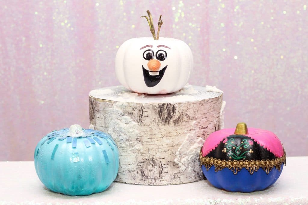 DIY Frozen Pumpkin Painting Ideas