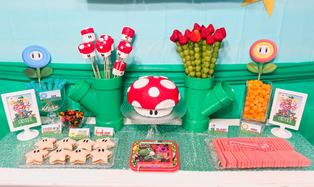 Super Mario Themed Food Ideas