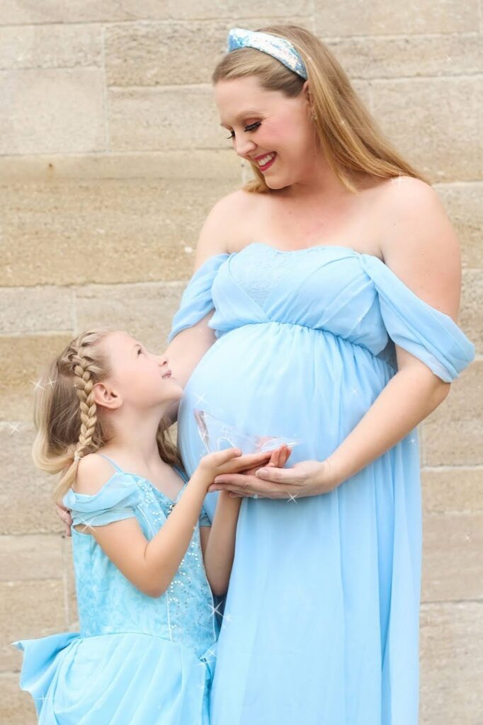 Cinderella Disney princess maternity shoot ideas