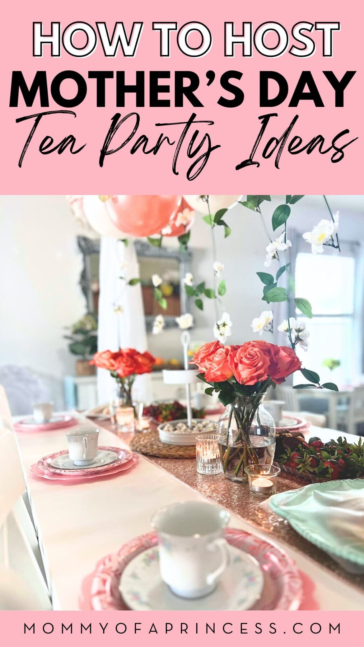 How to Host: Easy Mother's Day Tea Party Ideas