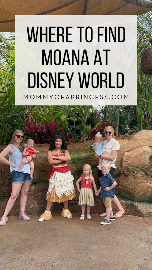 Where to Meet Moana at Disney World (2024)